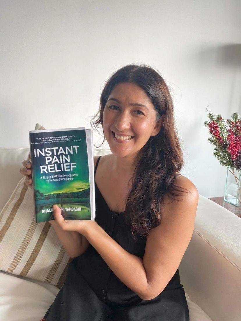Shalini Yamdagini, Shalini Joshi Yamdagni, Dr. Joe Vitale, Jack Canfield, Janet Attwood , Instant Pain Relief