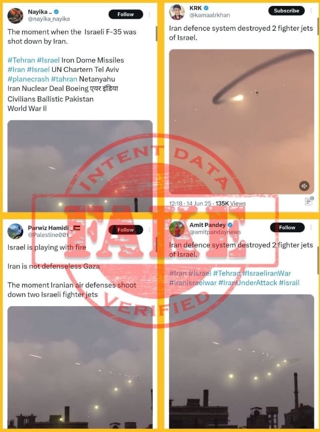 Israel-Iran Conflict: Viral Fighter Jet Video Is Fake Simulation